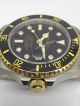 Swiss Rolex Submariner 2-Tone Black Diamond Ceramic Bezel watch (4)_th.JPG